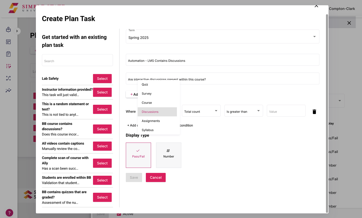 Automated validation