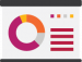 Visual representation of key metrics